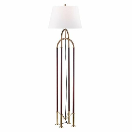 HUDSON VALLEY 1 Light Floor Lamp L1134-AGB